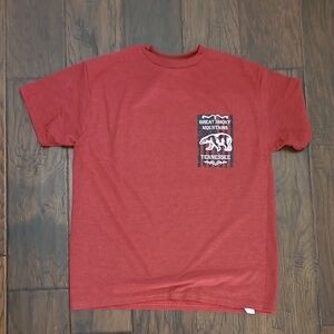 💥3for$12💥 Great Smoky Mountains Red T-Shirt Unisex Size Small
